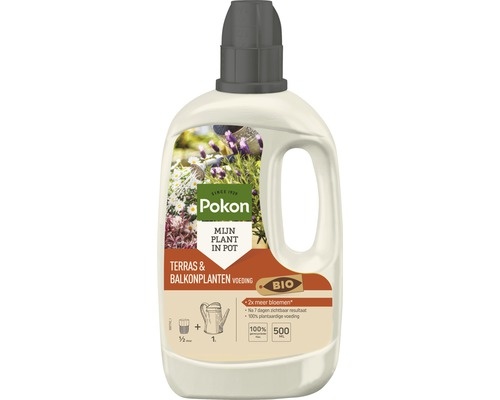POKON BIO TERRAS & BALKON PLANTEN VOEDING 500 ML