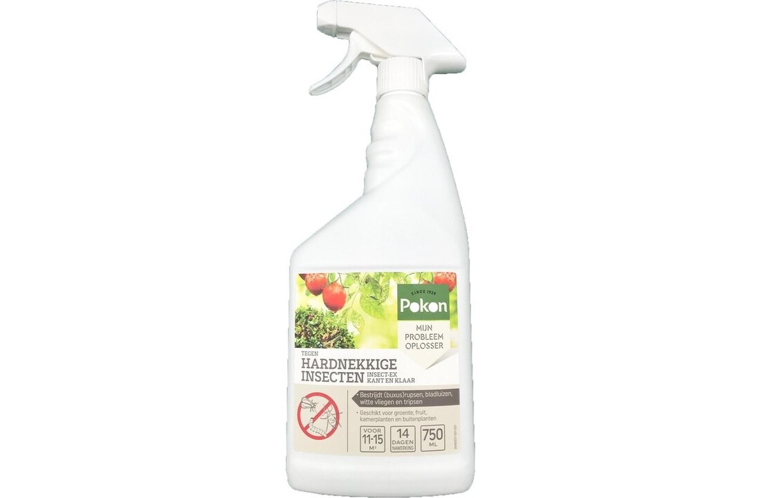 POKON TEGEN HARDNEKKIGE INSECTEN INSECT-EX KANT EN KLAAR 750 ML