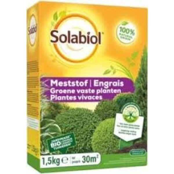 SOLABIOL SOLABIOL MESTSTOF GROENE VASTE PLANTEN 1.5 KG