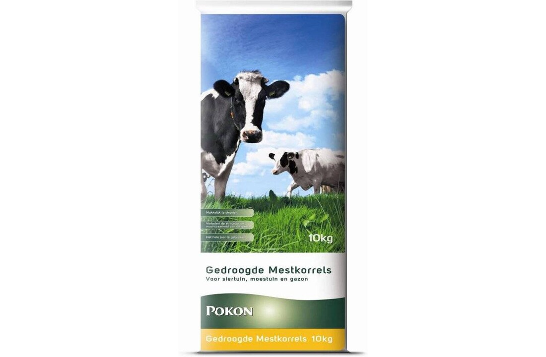 Pokon Gedroogde Mestkorrels 20 kg