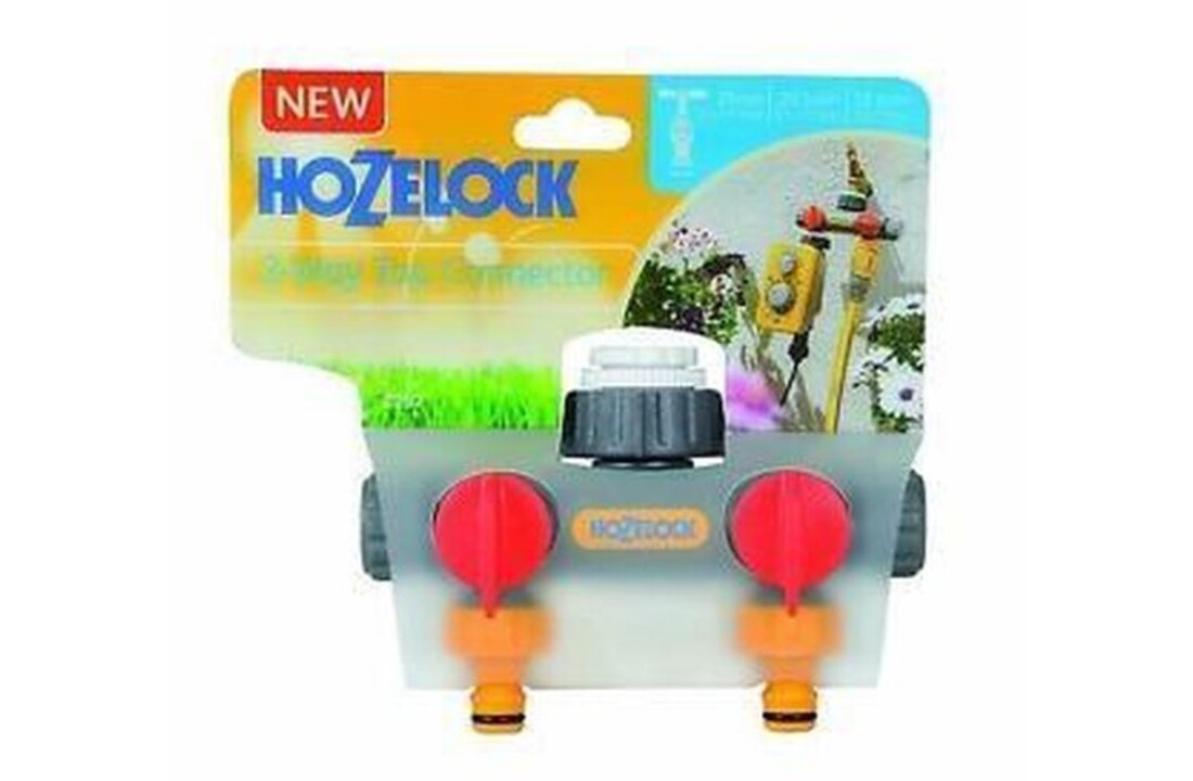 HOZELOCK 2-WEG WATERVERDELER 3/4”, 1/2'' EN 1"