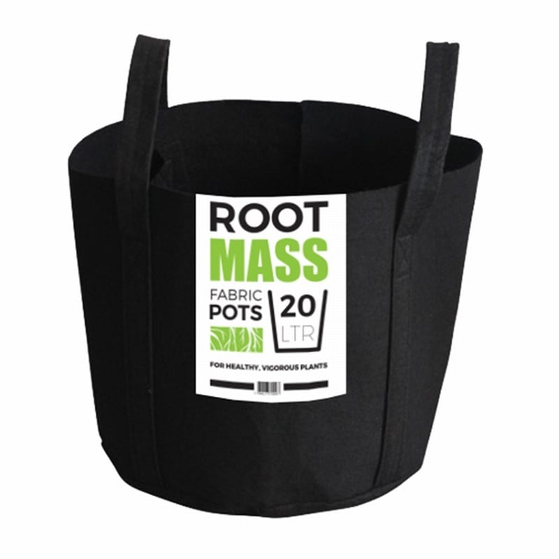 teller Verbaasd gouden Root Mass 20 Liter Fabric Plant Pot ø30 h26 - Tuincentrumlopik