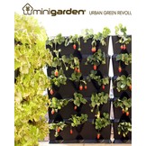 MINIGARDEN VERTICAL 3 MODULE STARTER SET - KLEUR ZWART