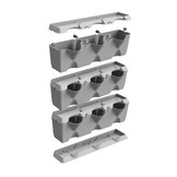 MINIGARDEN VERTICAL 3 MODULE STARTER SET - KLEUR ZWART