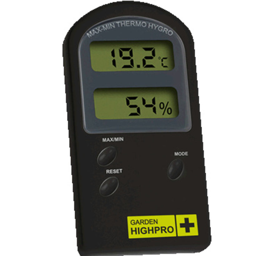 GARDEN HIGHPRO THERMO/HYDRO METER BASIC