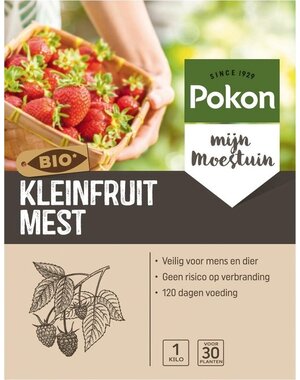 POKON  BIO KLEINFRUIT VOEDING 1 KG