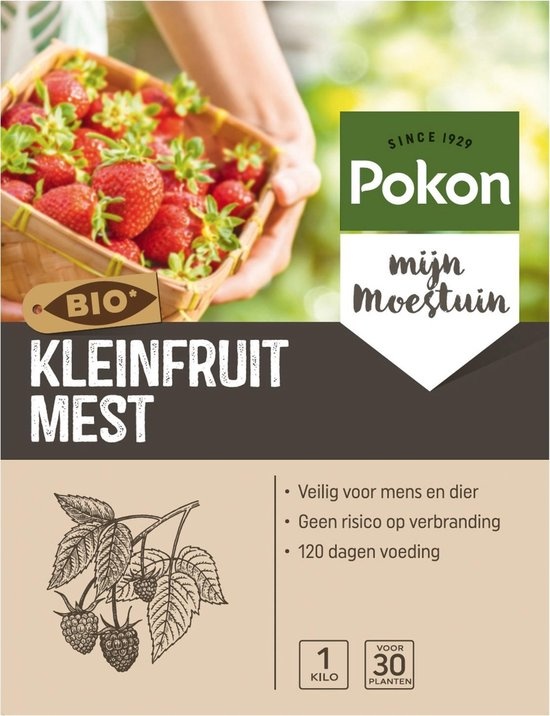 POKON BIO KLEINFRUIT VOEDING 1 KG
