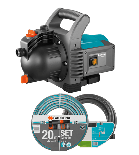 GARDENA BESPROEIINGSPOMP 3500/4 COMPLETE SET