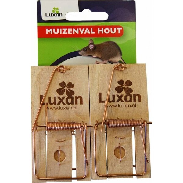 LUXAN LUXAN MUIZENVAL HOUT 2 STUKS