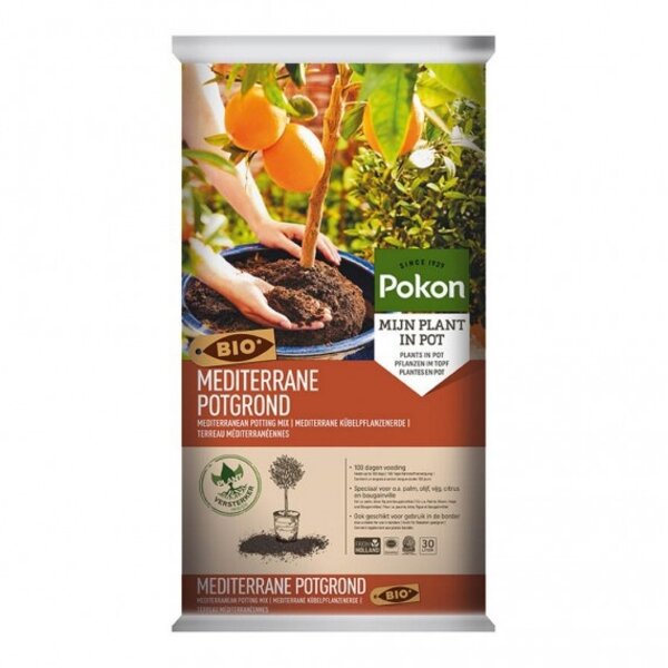 POKON  POKON MEDITERRANE POTGROND BIO 30 LITER