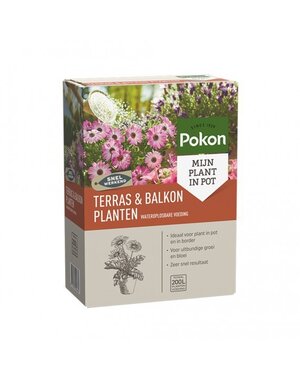 POKON  TERRAS & BALKON PLANTEN WATEROPLOSBAAR VOEDING 500 GRAM