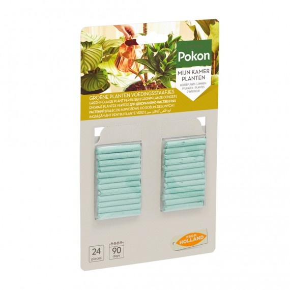 POKON GROENE PLANTEN VOEDINGSSTAAFJES 24 STUKS