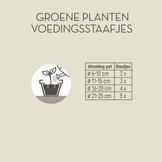 POKON GROENE PLANTEN VOEDINGSSTAAFJES 24 STUKS