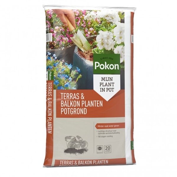 POKON  POKON TERRAS & BALKON POTGROND BIO 20 LITER