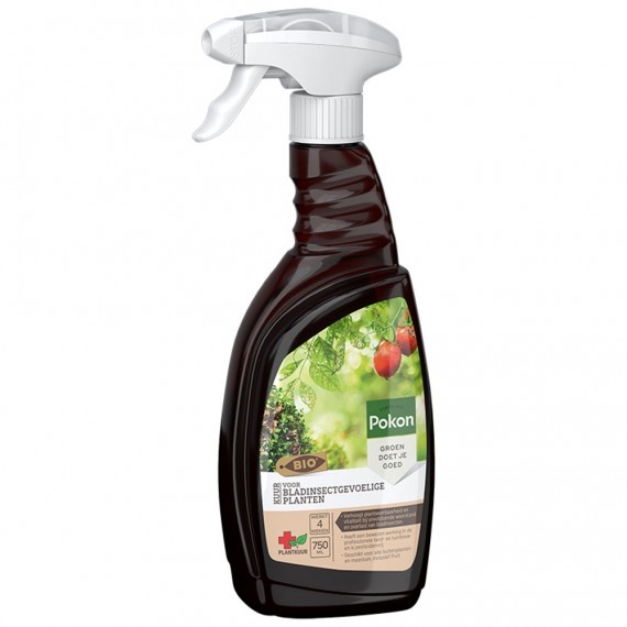POKON BIO PLANTKUUR BLADINSECTGEVOELIGE PLANTEN SPRAY 750 ML