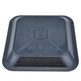 NPB PLANTENSCHOTEL VIERKANT 23X23CM ZWART VOOR VEGA 9 LITER