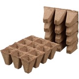 NATURE  Biologisch afbreekbare turfpotjes H5x4x4cm