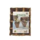 NATURE  Biologisch afbreekbare turfpotjes H5x4x4cm