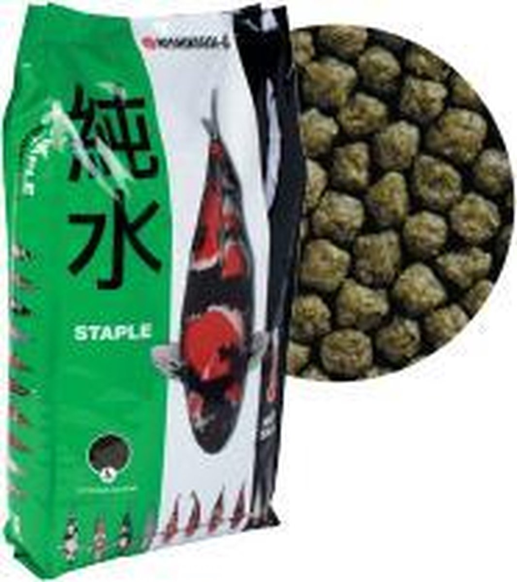 NISHIKIGOI-Ô staple koivoer 6 mm 5 kg drijvend visvoer