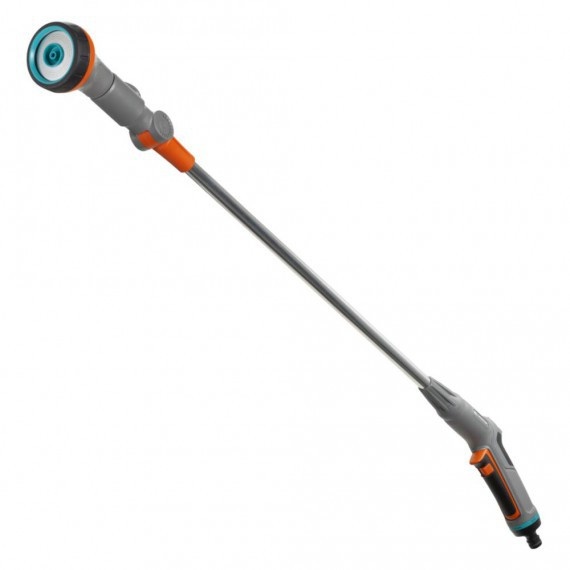 GARDENA COMFORT BROES MET VERLENGSTUK EN KANTELBARE SPROEIKOP