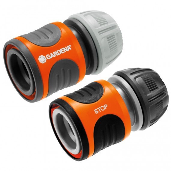 GARDENA SLANGSTUK EN WATERSTOP SET 13MM - 15MM