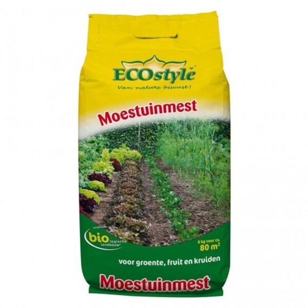 ECOSTYLE ECOSTYLE MOESTUINMEST 8 KG