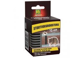 STOOTVOEGROOSTERS 70 MM 10 STUKS