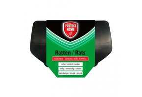 PLASTIC RATTEN VOERDOOS