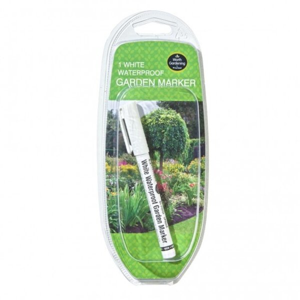 GARLAND GARLAND WATERBESTENDIGE PLANTENLABEL STIFT WIT