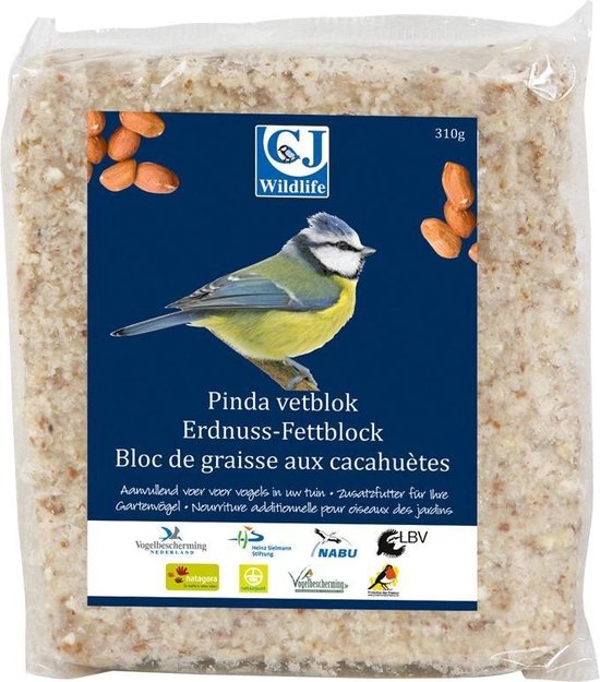 Wildbird Vetblok Pinda's 310 gr