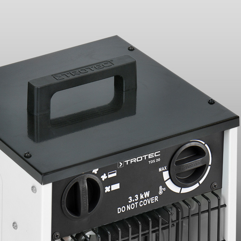TROTEC ELEKTRISCHE HETELUCHTBLOWER TDS 20 3,3 kW (2.840 kcal)