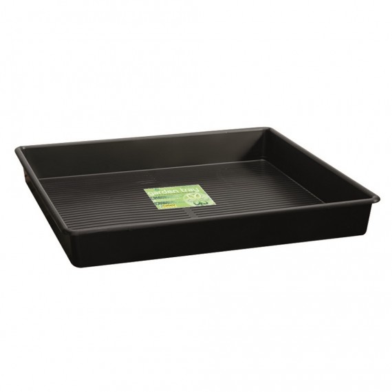 GARLAND PLANTENSCHAAL 1 M VIERKANT ZWART