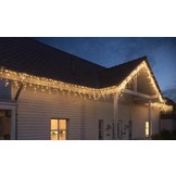 Generic LED Ijspegel Kerstverlichting 6 meter - Warm wit - 240 LEDs