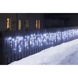 Generic LED Ijspegel Kerstverlichting 6 meter - Warm wit - 240 LEDs