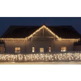 Generic LED Ijspegel Kerstverlichting 6 meter - Warm wit - 240 LEDs