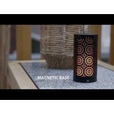 Firelamp Tafellamp met vuureffect - zeer sfeervol ! - Ø7x13cm - oplaadbaar met USB kabel