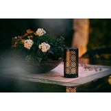 Firelamp Tafellamp met vuureffect - zeer sfeervol ! - Ø7x13cm - oplaadbaar met USB kabel