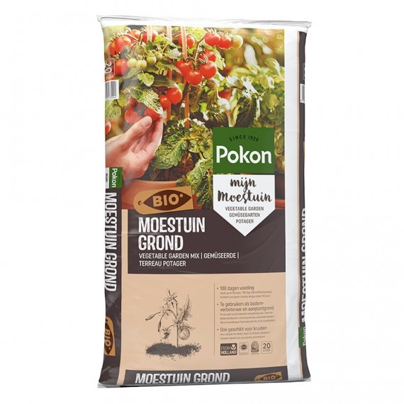 POKON BIO MOESTUIN GROND 20 LITER