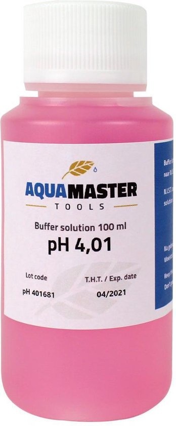 AquaMaster Tools 100 ml PH 4.01 Kalibratievloeistof