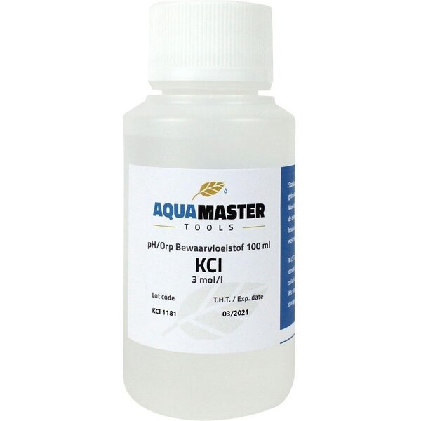 Aqua Master Tools Aqua Master Tools 100 ml KCl Bewaarvloeistof