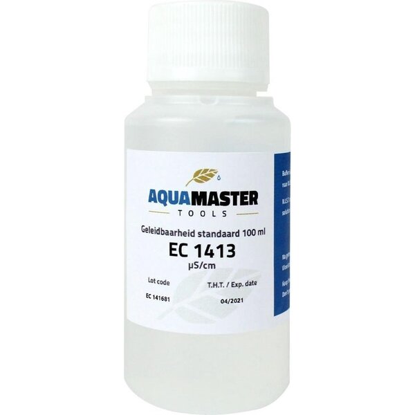 Aqua Master Tools Aqua Master Tools 100 ml EC 1413 Kalibratievloeistof