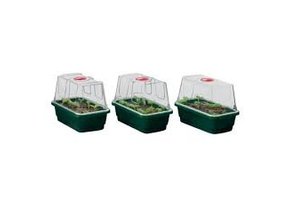 GARLAND MINI HIGH DOME PROPAGATOR (SET VAN 3) 17X10X12.5CM