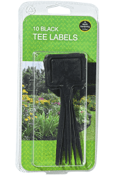 GARLAND ZWARTE PLANTENLABELS T-VORM 10 STUKS