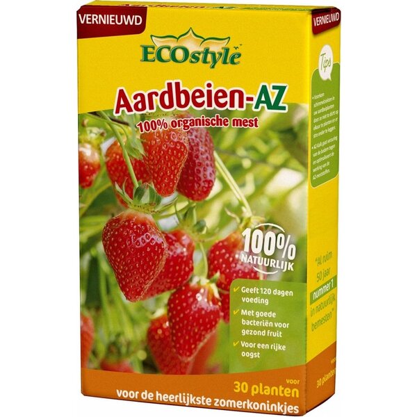 ECOSTYLE ECOSTYLE AZ AARDBEIEN 800 GRAM