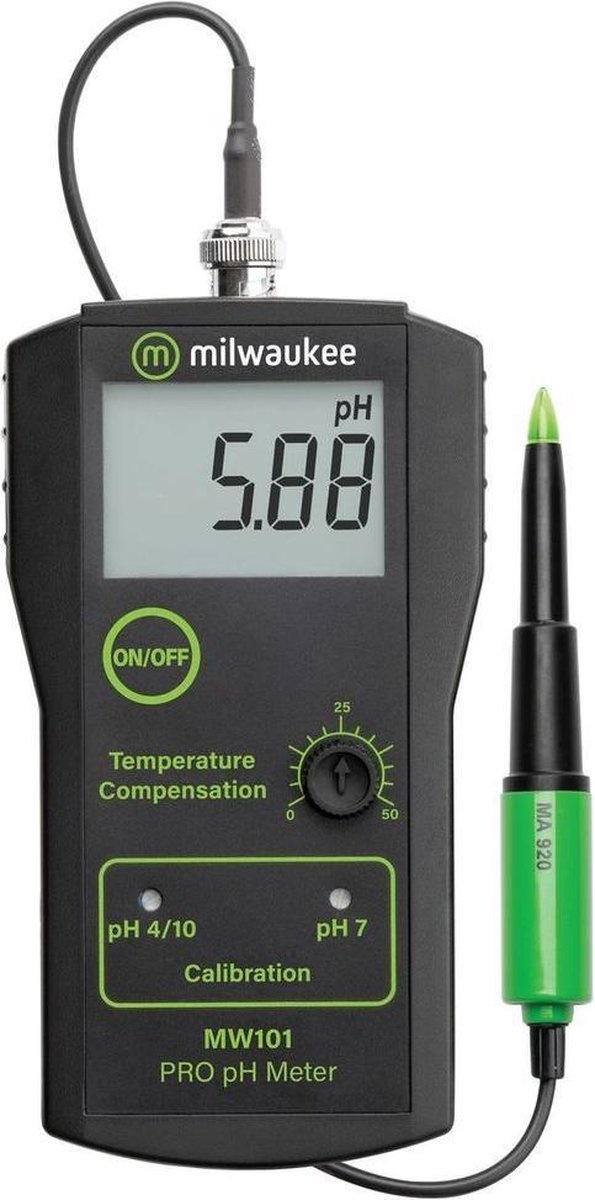 MILWAUKEE MW101 AARDE PH TESTER