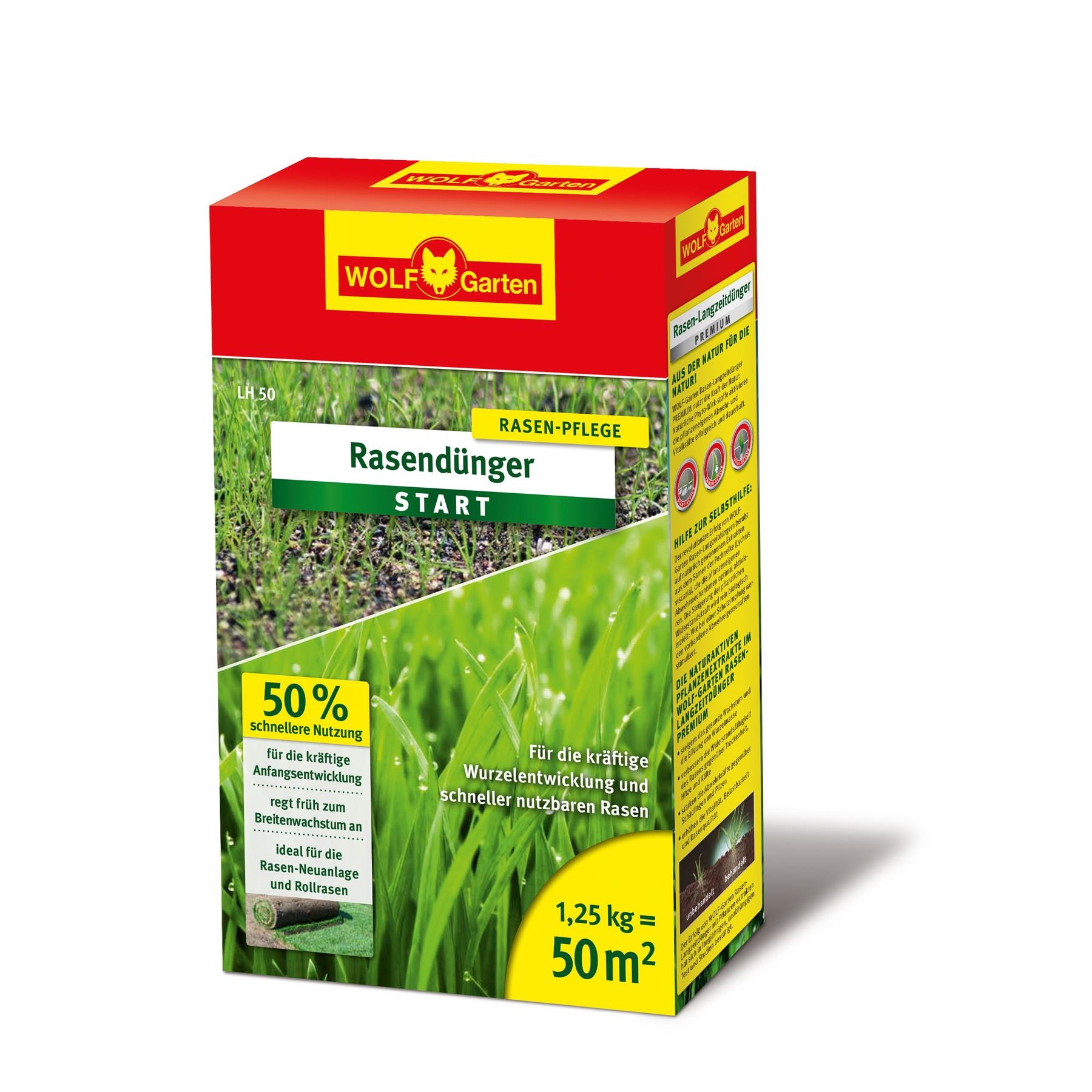 WOLF GARTEN LH 50 GAZONMEST START 1.25 KG = 50 M²