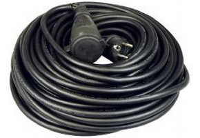 VB NEOPREEN VERLENGSNOER 3G2,5MM² 3500W H07 10 METER