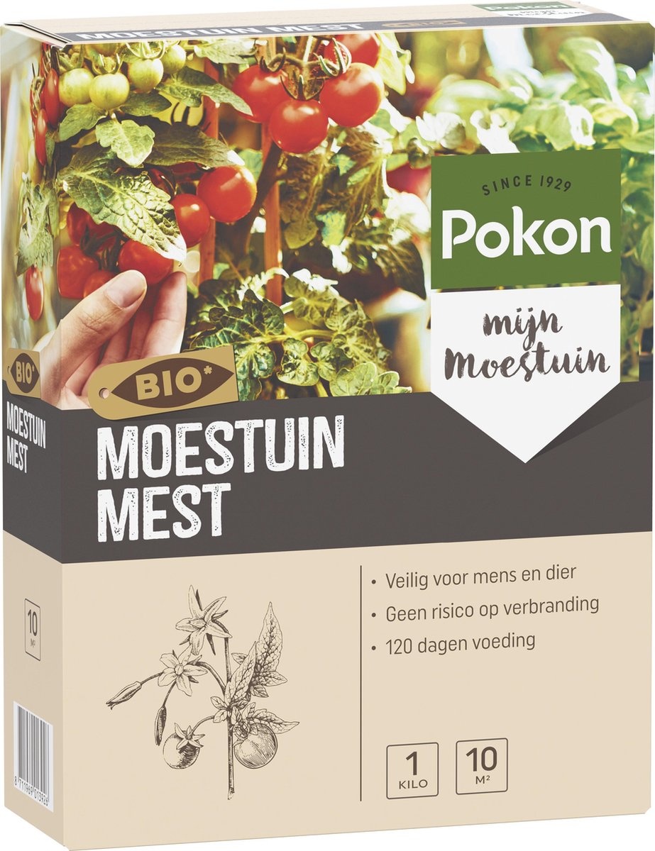 POKON BIO MOESTUIN VOEDING 1KG