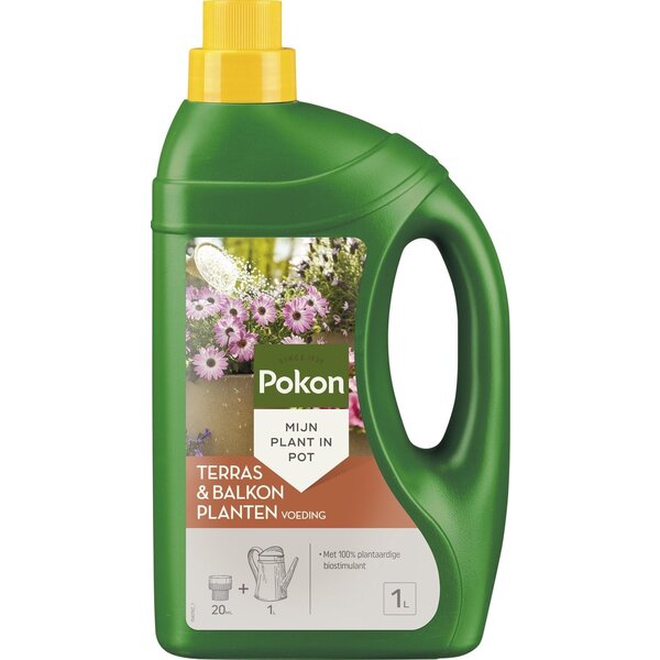 POKON  POKON TERRAS & BALKON PLANTEN VOEDING 1 LITER