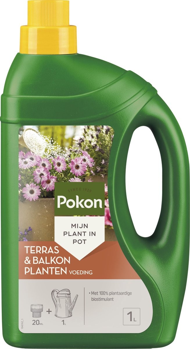 POKON TERRAS & BALKON PLANTEN VOEDING 1 LITER